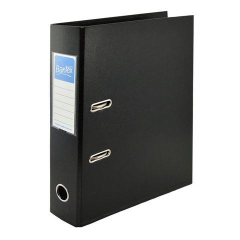 LEVER ARCH FILE BANTEX A4 PP 70MM BLACK