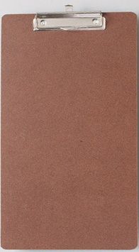 CLIPBOARD MASONITE A4  FLAT CLIP WRITER