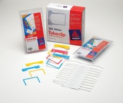 AVERY TUBECLIP FILE FASTENER 
BLUE  BOX 100 COMPLETE