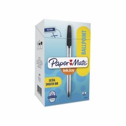 PAPERMATE INKJOY 100 BALLPOINT PEN BLACK BX60