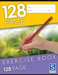 EXERCISE BOOK 128PG 225X175MM SOVEREIGN
8MM RULED
