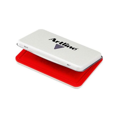 ARTLINE EJH-3 STAMP PAD #1 RED - 4974052813566