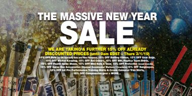 The massive New Year SALE - on NOW!