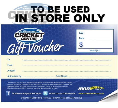 IN-STORE GIFT VOUCHER