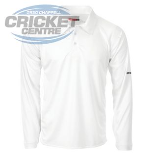 GRAY-NICOLLS GN SELECT LONG SLEEVE SHIRT WHITE