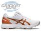 ASICS 350 NOT OUT WOMENS CRICKET SPIKE SHOE WHITE/BRONZE