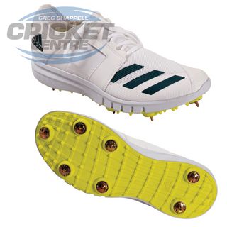 ADIDAS HOWZAT FULL CRICKET SPIKE BLACK/YELLOW