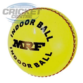MRF INDOOR CRICKET BALL YELLOW