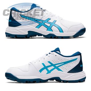 ASICS GEL PEAKE 2 CRICKET RUBBER WHT/AQUA WOMENS