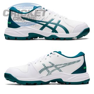 ASICS GEL PEAKE 2 GS CRICKET RUBBER WHITE/PINE JUNIOR