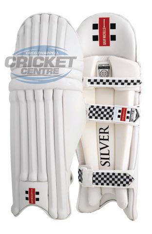 GRAY-NICOLLS SILVER CRICKET BATTING PADS