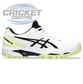 ASICS FIELD SPEED FF WHITE/YELLOW CICKET RUBBER