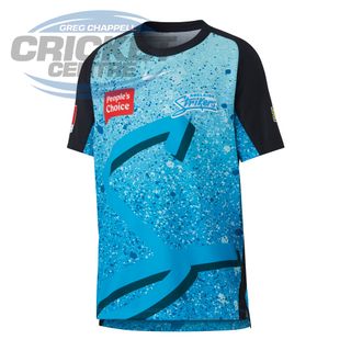 BBL13 ADELAIDE STRIKERS REPLICA SHIRT SHORT SLEEVE JUNIORS