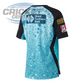 BBL13 BRISBANE HEAT REPLICA SHIRT SHORT SLEEVE JUNIORS