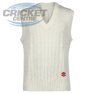 GRAY-NICOLLS SLEEVELESS VEST OFF WHITE