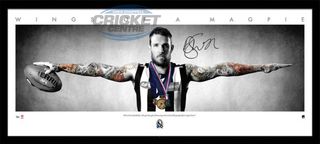 WINGS OF A MAGPIE - DANE SWAN SIGray-Nicolls GNED