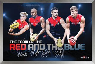 4 GREAT PLAYERS - MELBOURNE DEMONS