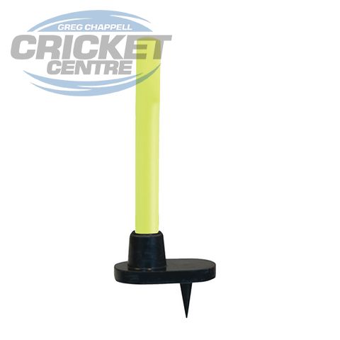 PLAY CRICKET PLASTIC HALF STUMP WITH RUBBER BASE