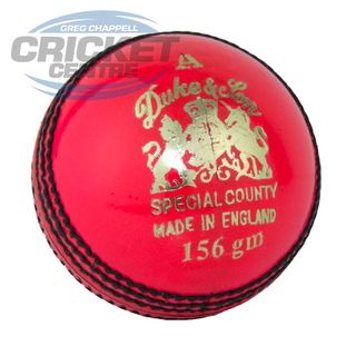 DUKES SPECIAL COUNTY 4 PIECE CRICKET BALLS PINK