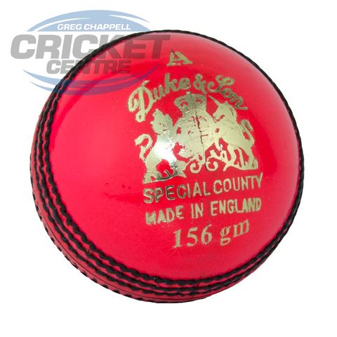 DUKES SPECIAL COUNTY 4 PIECE CRICKET BALLS PINK