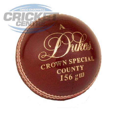 DUKES CROWN SPECIAL COUNTY 4 PIECE CRICKET BALLS RED