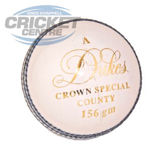 DUKES CROWN SPECIAL COUNTY 4 PIECE CRICKET BALLS WHITE