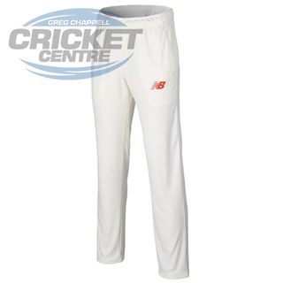 New balance on sale white cricket trousers