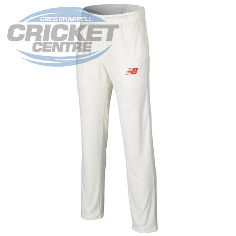 NEW BALANCE JNR CRICKET WHITE PANT - Large Junior -