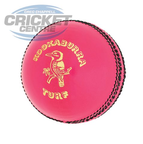 KOOKABURRA TURF 4 PIECE CRICKET BALLS PINK