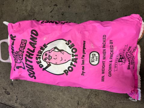 POTATO DESIREE WASHED 10 KG