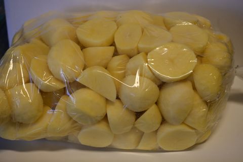 POTATO AGRIA - WHOLE PEELED - SOUTHLAND GROWN
