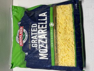 CHEESE GRATED MOZZARELLA- 5KG
