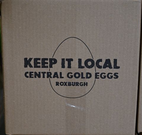 EGGS FREE RANGE  -CENTRAL GOLD LOCAL 180 COUNT