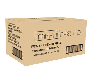 FRIES- MAKIKIHI PREMIUM STRAIGHT CUT 13MM 15KG CARTON