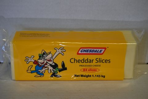 CHEESE- SANDWICH SLICES   1.145KG CHESDALE