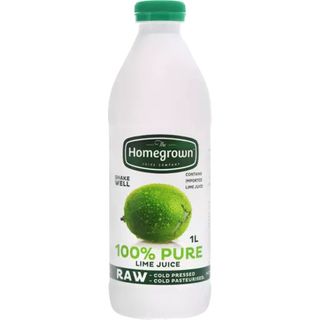 HG LIME JUICE 1L PURE HOMEGROWN