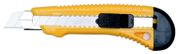 PACKING KNIFE LARGE PLASTIC YELLOW 18MM