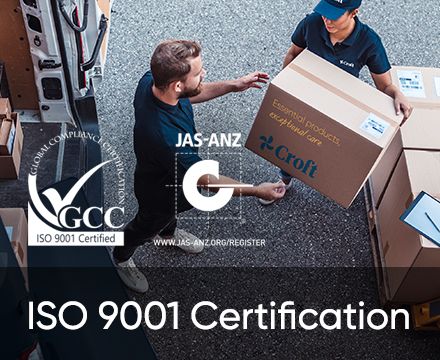 Croft ISO9001 Certification and Safety Program