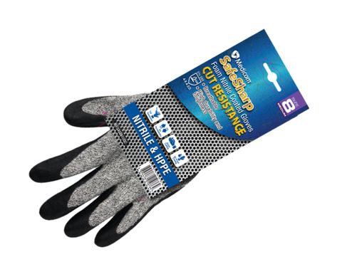 SafeSharp Cut Resist Nitrile Glove Large