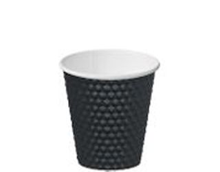 MPM Cup 8Oz Dimple Black (20) / 25