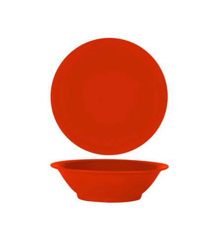 TK Red Round Cereal Bowl 180x50mm