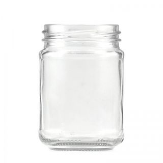 250Ml Clear Glass Jar - 63Mm Twist Finis