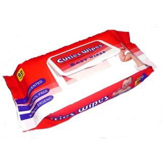 Cuties Baby Wipes Pkt 80