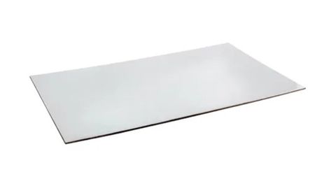 Rect Cake Board Foil 220 X 380 Pkt50 1/4 Slab