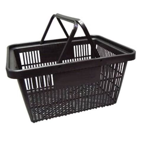 Standard Handy Basket 320x420x230mm - 20 Litres Black