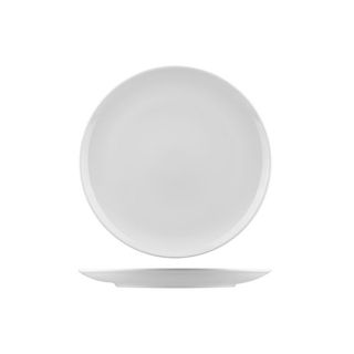Nano Round Coupe Plate White RAK 180mm