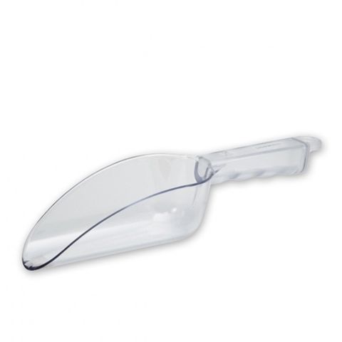 Caterax Flat Bottom Scoop Polycarb Clr 250mm / 180ml