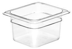 Cambro Insert Pan PCarb 1/6 100mm 1.5lt Clear / 6