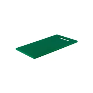Chef Inox Cutting Board HACCP With Handle PE Green 300 X 450 X 12mm