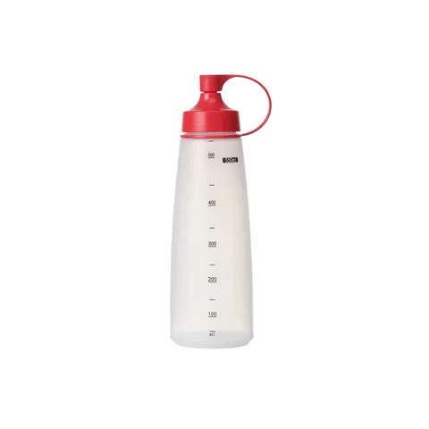 Chef Inox Soft Squeeze Bottle w /Red Cap 550ml